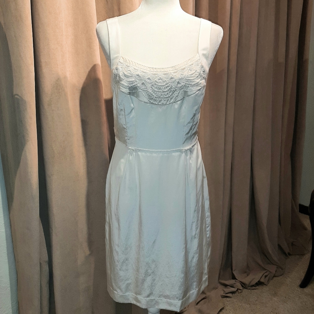 Banana Republic silk blend dress